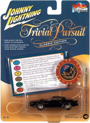 Johnny Lightning - Trivial Pursuit 1977 Pontiac Trans Am w/Poker Chip