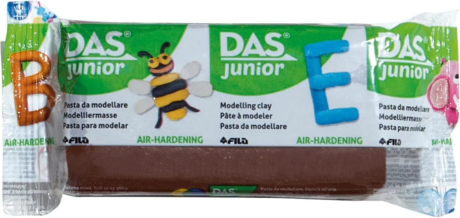 Junior Air-Drying Modeling Clay, 3.5 Oz, Brown