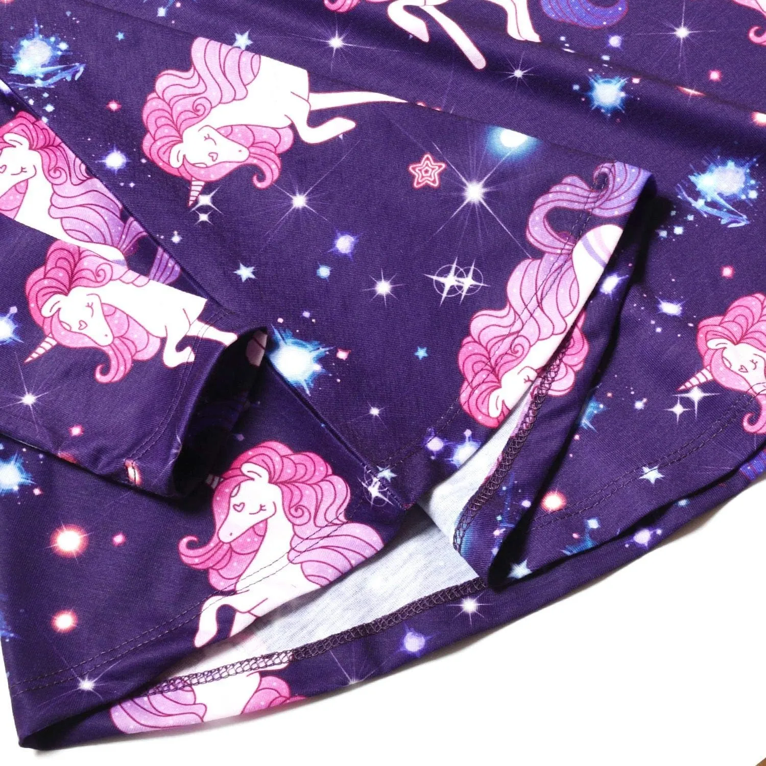 Jxstar Girls&Doll Matching Dresses Long Sleeve Unicorn Mermaid Outfits Clothes