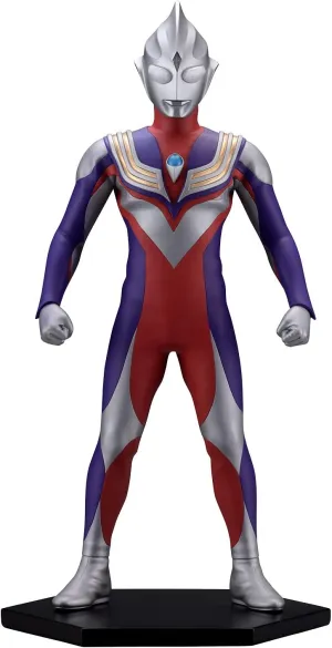 Kaiyodo CC018 Character Classics Ultraman Tiga, Total Height Approx. 13.6 inches (345 mm), Resin Cast, Painted, Finished Figure