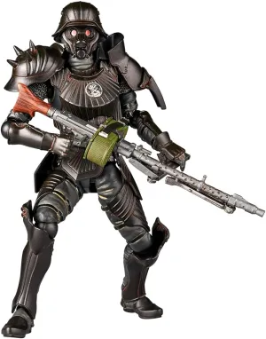 Kaiyodo Takeya-Style Freely Figurine, Protective Gear, 34 Years Special Increased Armor, Black Version, Total Height Approx. 5.9 inches (150 mm), Non-scale, PVC & ABS, Painted Action Figure
