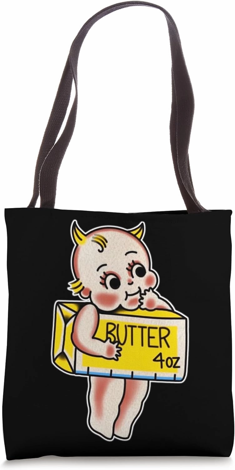 Kewpie Baby Butter Tote Bag