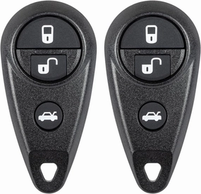 Key Fob Replacement for 2005-2007 Subaru Outback Legacy/ 06-08 B9 Tribeca/ 07-09 Impreza WRX STI/ 2009 Forester Car Keyless Entry Remote Control, NHVWB1U711, 4 Btn, 2Pcs
