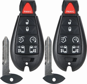 Keyless Remote Smart Key Fob Replacement Fit for Chrysler Town and Country 2008-2016, Dodge Grand Caravan 2008-2020, M3N5WY783X, IYZ-C01C Part # 267F-5WY783X 2701A-C01C