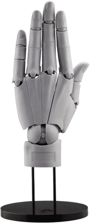 Kotobukiya ARTIST SUPPORT ITEM Hand Model / L -GRAY - 1/1 Scale Action Figure