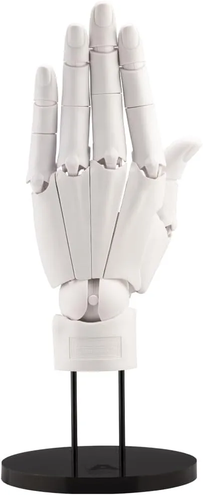 Kotobukiya ARTIST SUPPORT ITEM Hand Model L -White 1/1 Scale Action Figure