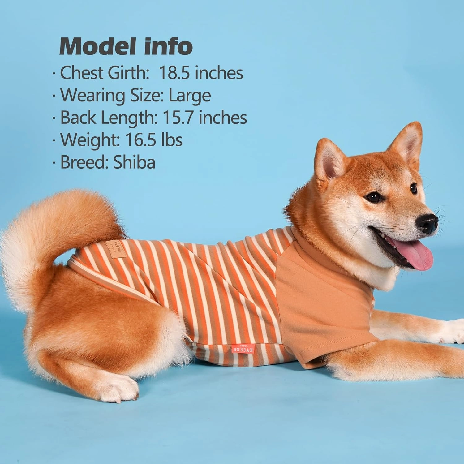KYEESE 2Pack Dog Sweaters Comfort Dachshund Clothes Dog Sweatshirt Small Pet Sweaters Dogs Clothes Fleece Pets Sweater Soft Pet Coats Pullover Lightweight Stretchy Doggie Sweaters for Small Dogs Male
