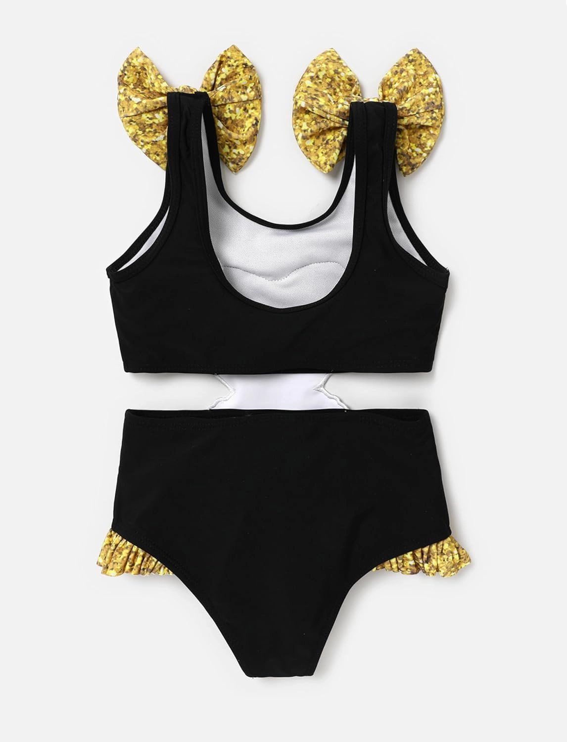 L.O.L. Surprise! Girl's One Piece Swimsuit Cute Ruffle Summer Beach Bathing Suits