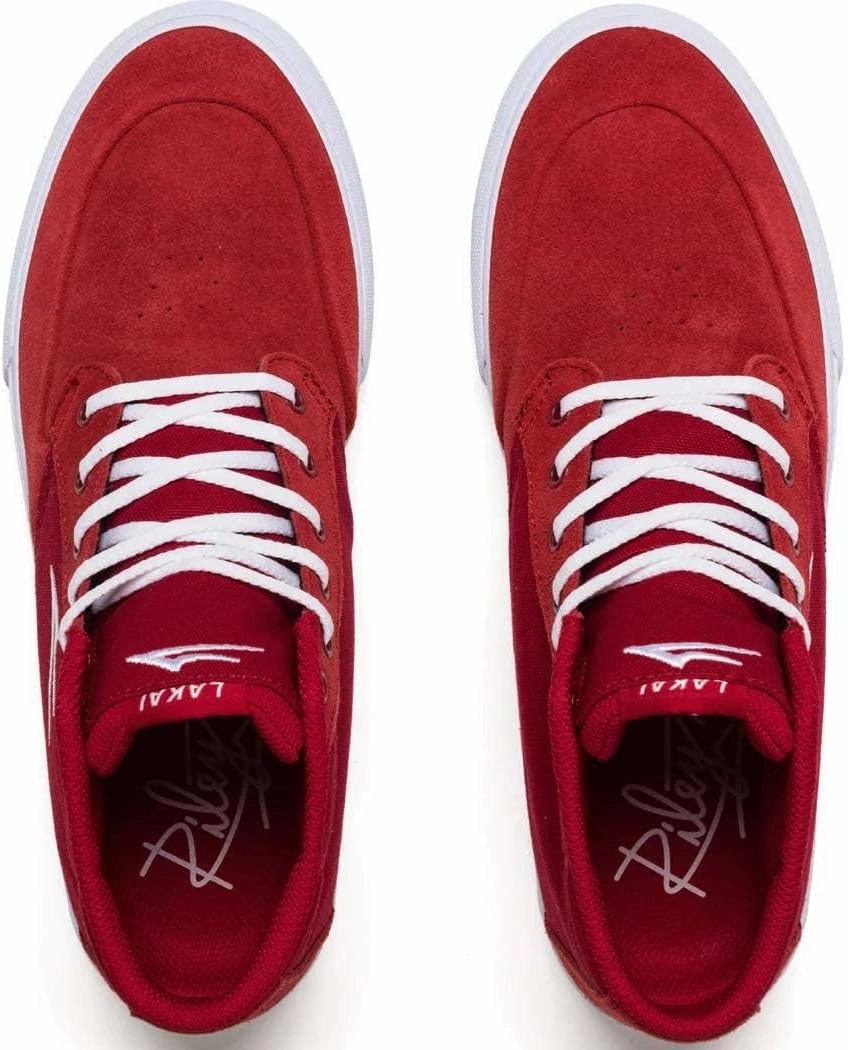 Lakai Men's Riley 3 High Top Skate Shoes - Pro Model by Riley Hawk