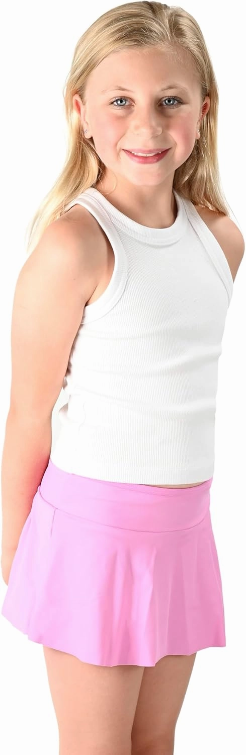 Lands' End Girls' Swimwear UPF 50 Swim Skirt (S-XL)