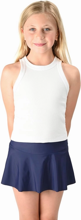 Lands' End Girls' Swimwear UPF 50 Swim Skirt (S-XL)
