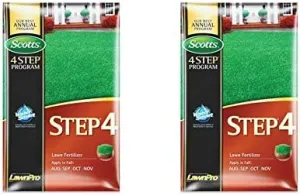 LawnPro Step 4 Lawn Fertilizer - 12.5 lb. 23622 (Pack of 2)
