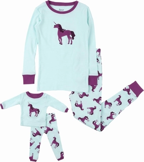 Leveret Matching Family Pajamas Variety of Prints 100% Cotton (Size 3 Months-XXX-Large)