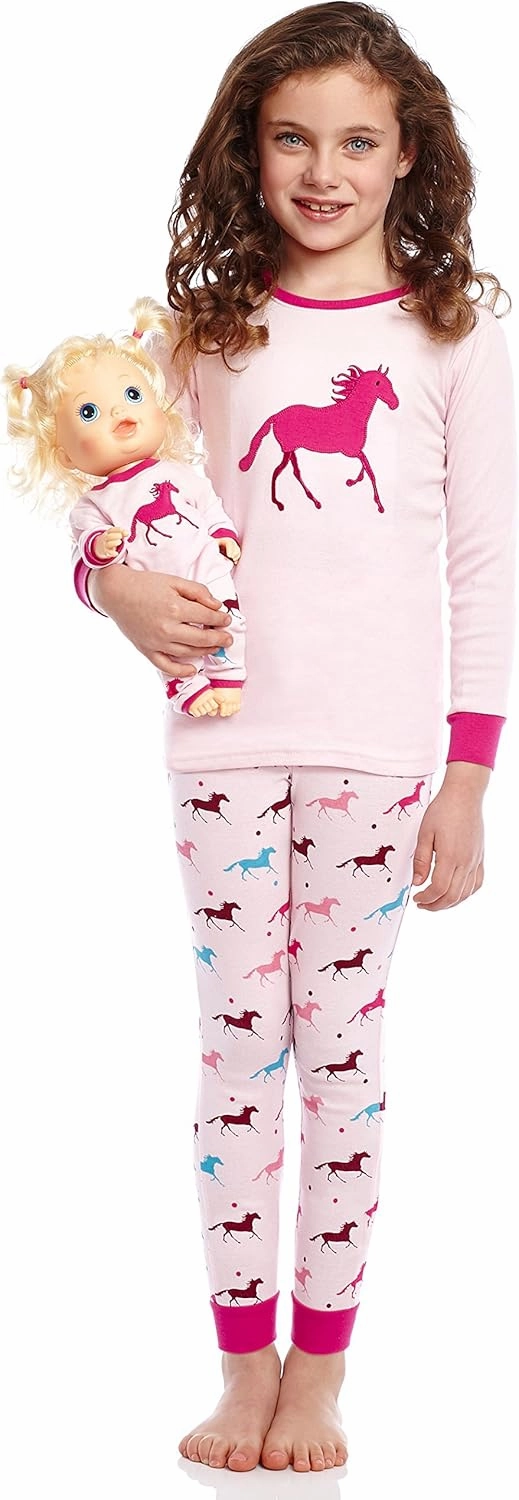 Leveret Matching Family Pajamas Variety of Prints 100% Cotton (Size 3 Months-XXX-Large)
