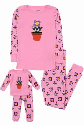 Leveret Matching Family Pajamas Variety of Prints 100% Cotton (Size 3 Months-XXX-Large)