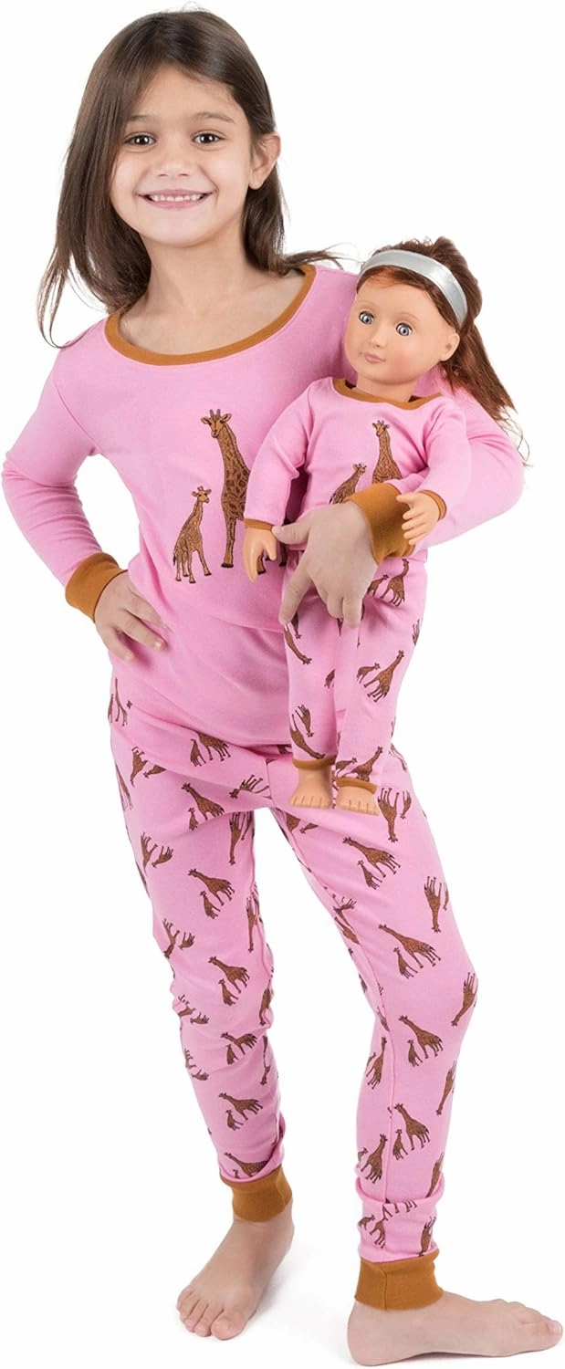 Leveret Matching Family Pajamas Variety of Prints 100% Cotton (Size 3 Months-XXX-Large)