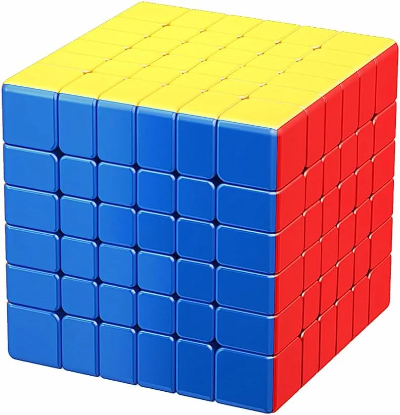 LiangCuber Moyu Meilong 6x6 M Magnetic Speed Cube, Meilong 6M V2 6x6 Cube Stickerless 2023 Latest Version