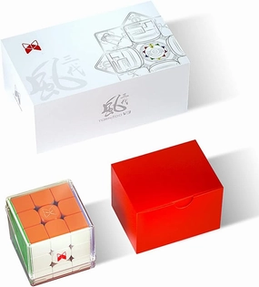 LiangCuber QY Toys Tornado V3 M MagLev Speed Cube 3x3 Stickerless Magnetic Core 3x3x3 (Magnetic Core MagLev)