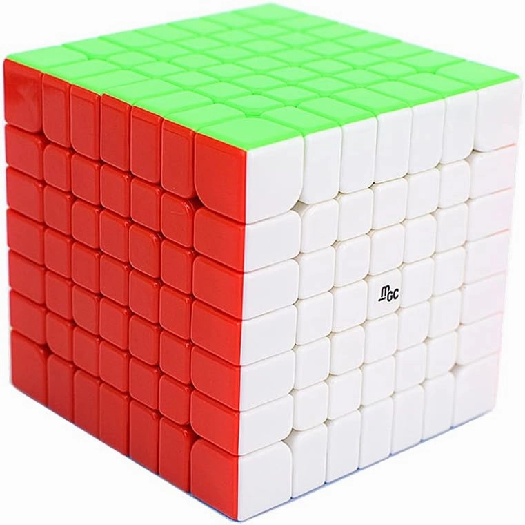 LiangCuber YongJun MGC 7x7 M Magnetic Speed Cube Stickerless YJ MGC 7x7x7 Puzzle Cubes