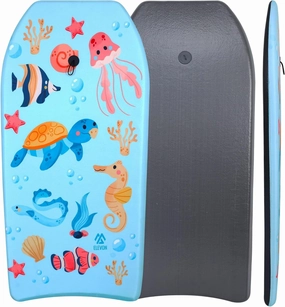 Lightweight Body Board with EPS Core and Wrist Leash