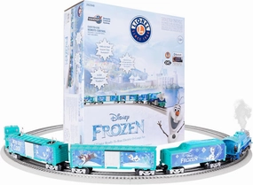 Lionel Disney Frozen Olaf Winter Freight Electric O Gauge Bluetooth 5.0 Train Set with Remote