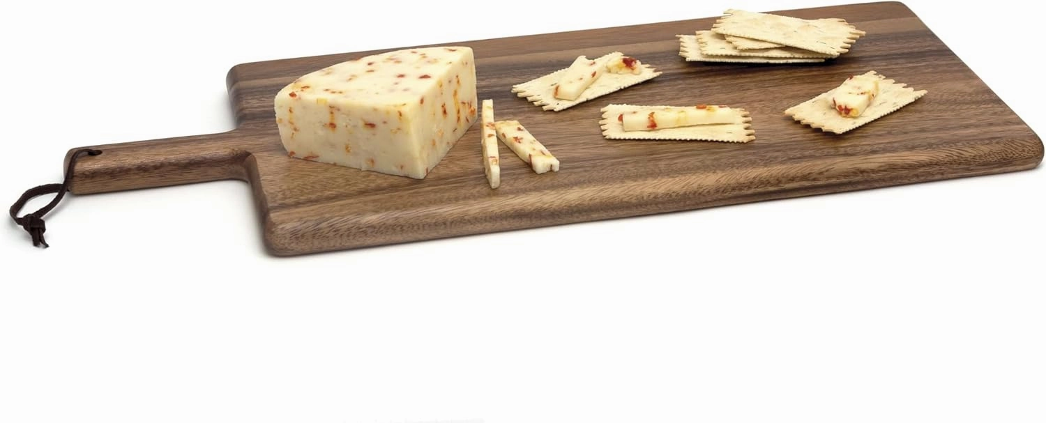 Lipper International Acacia Wood Kitchen Cutting and Serving Board, 21-1/2" x 8-3/4" x 3/4"