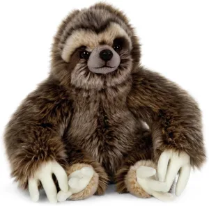 Living Nature Sloth Stuffed Animal | Fluffy Animal | Soft Toy Gift for Kids | 9 Inches