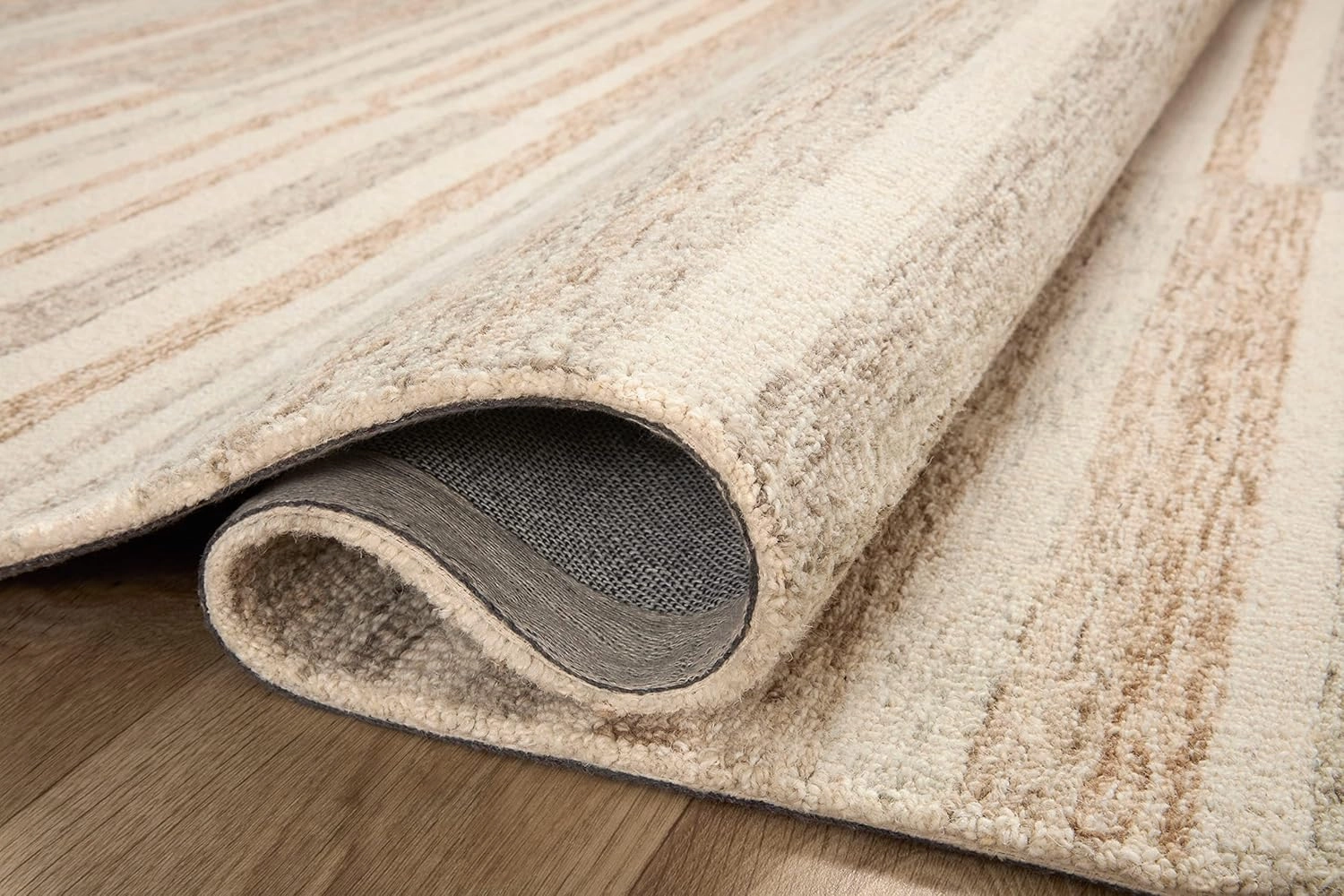 Loloi Chris Loves Julia Chris Collection CHR-03 Ivory/Clay 2'-6'' x 7'-6'', .50" Pile Height, Runner Rug