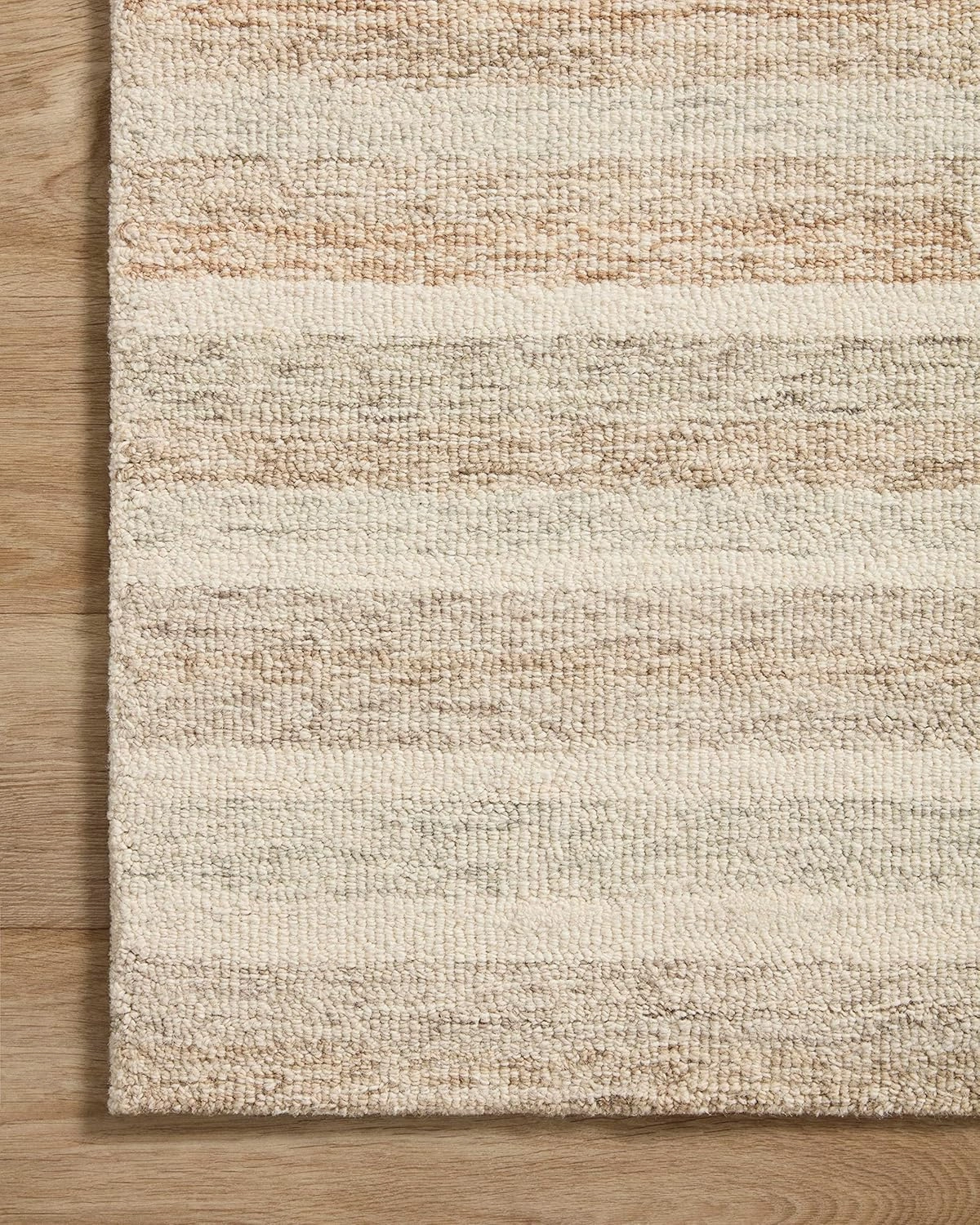 Loloi Chris Loves Julia Chris Collection CHR-03 Ivory/Clay 2'-6'' x 7'-6'', .50" Pile Height, Runner Rug