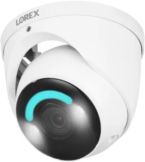 Lorex H30-4K  12MP IP Wired Dome Security Camera with Smart Security Lighting and Smart Motion Detection