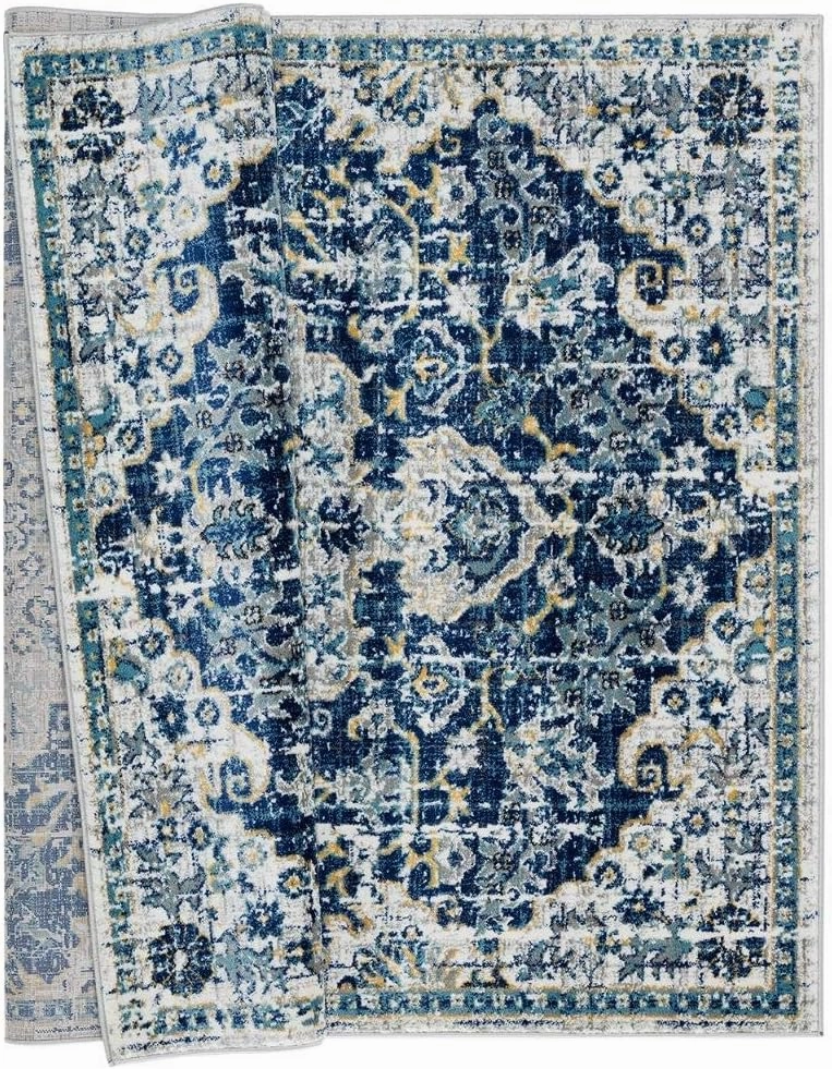 LUXE WEAVERS Ivory Oriental 8x10 Area Rug