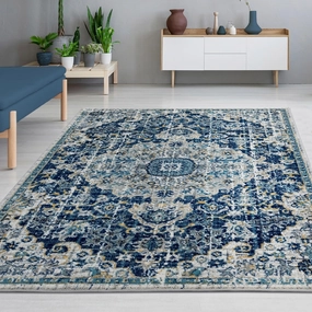 LUXE WEAVERS Ivory Oriental 8x10 Area Rug