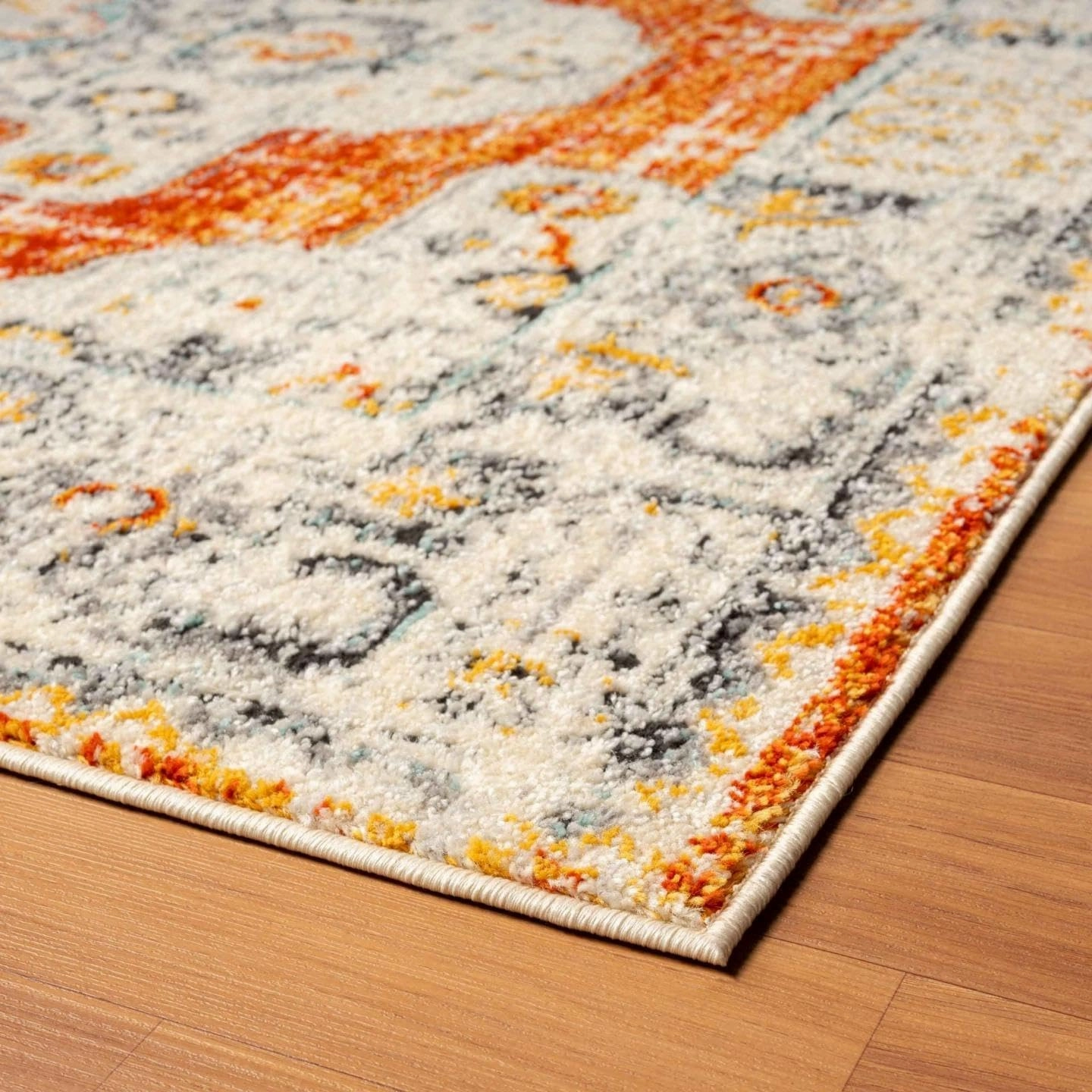 LUXE WEAVERS Oriental Medallion Indoor Area Rug, Apricot, 5x7