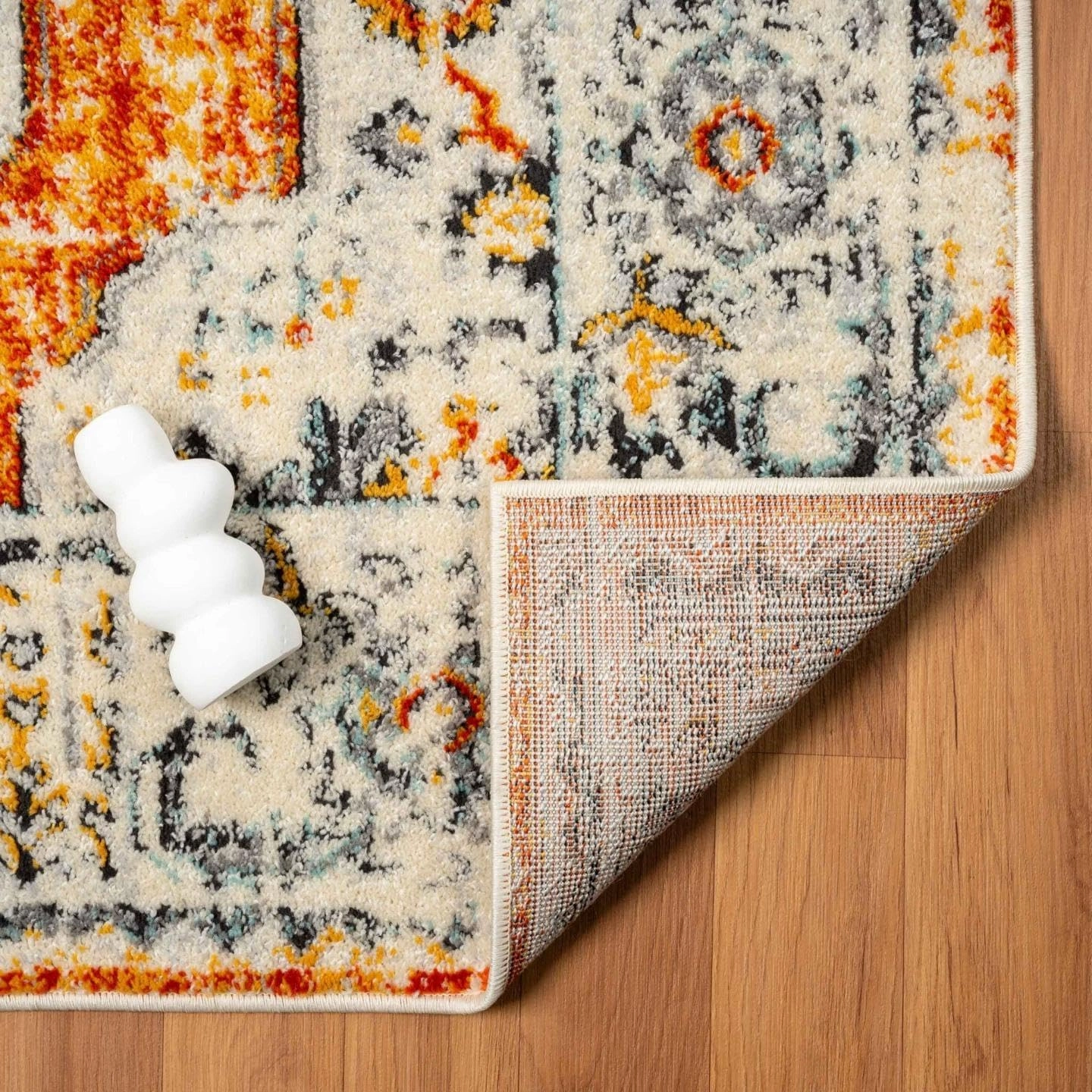 LUXE WEAVERS Oriental Medallion Indoor Area Rug, Apricot, 5x7