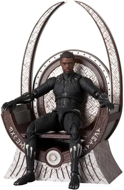 MAFEX No.230 Black Panther Ver. 1.5, Total Height: Approx. 6.3 inches (160 mm), Non-scale, Painted Action Figure