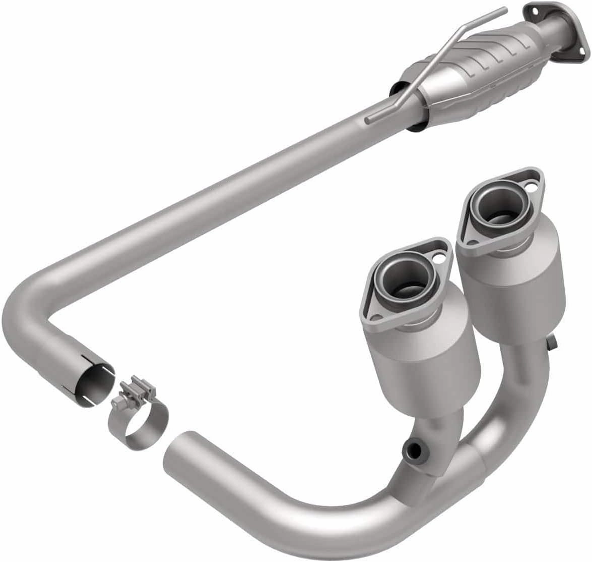 MagnaFlow Catalytic Converter 458027: California Grade, Direct-Fit, For 2004-2006 Jeep Wrangler (CARB Compliant)