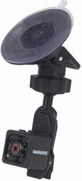 Magnavox MCC9043 Mini Dash Cam with 1080p High Resolution and Built-In Microphone in Black | Supports Loop Recording | Motion Detection | Ultra-wide Angle Lens | Car Dashboard Camera Recorder |