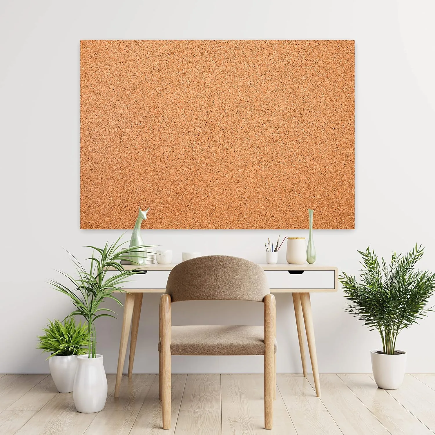 Manton Cork 24" x 36" x 1" Thick Cork Sheet, 100% Natural and Sustainable Cork Board for Dart Board Backers and Bulletin Boards. Perfect for Home, School, and Office
