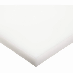 Marine Board (HIGH Density POLYETHYLENE Sheet) 1/2" Thick White** (6" X 11 7/8")