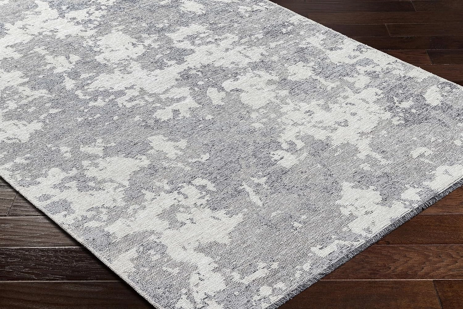 Mark&Day Area Rugs, 7x10 Bode Modern Gray Area Rug, Grey Ivory Carpet for Living Room, Bedroom or Kitchen (7'6" x 10')
