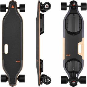 MEEPO Campus/V3 Max/V5/ENVY Electric Skateboard with Remote, Top Speed Up to 29 Mph, 4 Speed Smooth Braking, Easy Carry Handle Design, Suitable for Adults & Teens Beginners