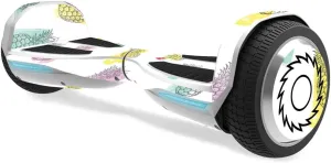 MightySkins Glossy Glitter Skin for Razor Hovertrax 1.5 Hover Board - Funky Pineapples | Protective, Durable High-Gloss Glitter Finish | Easy to Apply, Remove, and Change Styles | Made in The USA