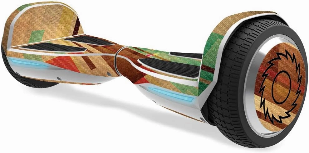 MightySkins Carbon Fiber Skin for Razor Hovertrax 1.5 Hover Board - Abstract Wood | Protective, Durable Textured Carbon Fiber Finish | Easy to Apply, Remove, and Change Styles | Made in The USA