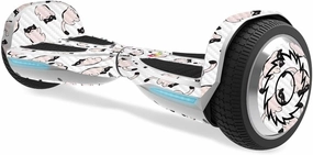 MightySkins Carbon Fiber Skin for Razor Hovertrax 1.5 Hover Board - Raining Cats | Protective, Durable Textured Carbon Fiber Finish | Easy to Apply, Remove, and Change Styles | Made in The USA