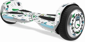 MightySkins Carbon Fiber Skin for Razor Hovertrax 1.5 Hover Board - Science Cartoon | Protective, Durable Textured Carbon Fiber Finish | Easy to Apply, Remove, and Change Styles | Made in The USA (CF-RAHOV1.5-Science Cartoon)