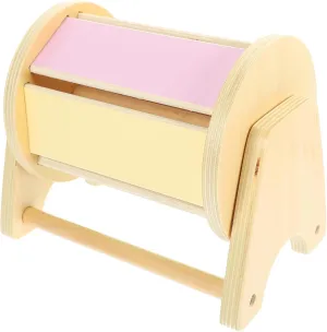 Milisten Textile Drum Sensory Rolling Drum for Boys Early Educational Fine Motor Skills Game for Parties Home Outdoor Activities