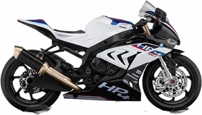 Mini Simulation Motorcycle Toys 1:12 for BMW HP4 Motorcycle Model Car Simulation Alloy Metal Toy Sound Light Motorcycle Adult for Boys(White)