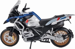 Mini Simulation Motorcycle Toys 1:12 for BMW R1250GS Alloy Racing Motorcycle Model Diecast Metal Toy Adult for Boys(Blue)