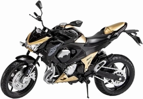 Mini Simulation Motorcycle Toys 1:12 for Kawasaki Z800 Alloy Die-Casting Motorcycle Model Toy Car Collection Adult for Boys(Beige)
