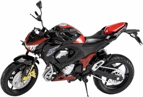 Mini Simulation Motorcycle Toys 1:12 for Kawasaki Z800 Alloy Die-Casting Motorcycle Model Toy Car Series Adult for Boys(Black)